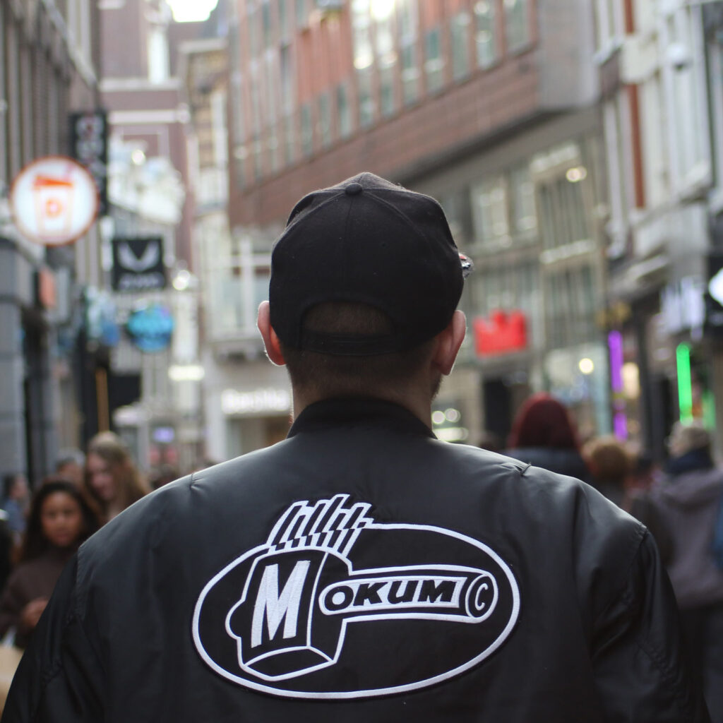 Mokum-Records-Bomber-Jacket-amsterdam-CS-tram